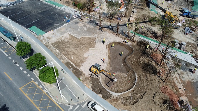 滑板場(chǎng)地施工圖片 滑板場(chǎng)地施工圖片